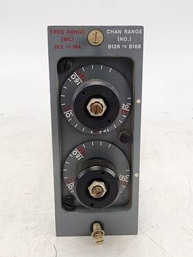 163-184 Clearfield F-195/u Vintage Band Pass Filter Mhz Ham Radio As Is