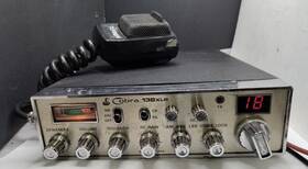 138xlr Cobra Vintage Cb Radio - Untested Powers On