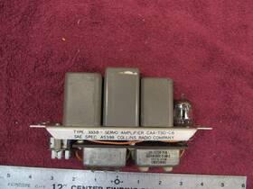 Caa-tso-c6 Collins 333b Vintage Radio Company Type Servo Amplifier Tube