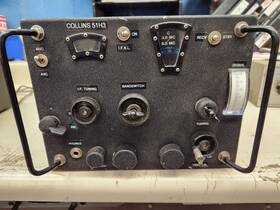 51h-3 Collins Hf Ham Radio Receiver Untested
