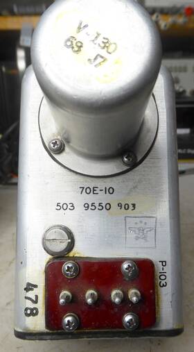 70e-10 Collins Radio Pto 2.5 To 2.7 Mhz Tested