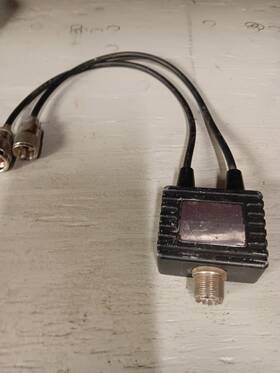 Pl259 Comet 932273007485 Yaesu Duplexer With Leads So239/pl259/n Male