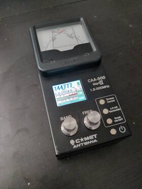 Caa-500mkii Comet Caa-500 Mark Ii 1.8-500 Mhz Graphic / Analog Antenna Analyzer For Ham Cb