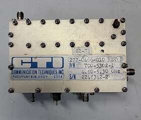 277-0466-010 Communication Technologies Inc Inc. 4.8 - 5.3 Ghz Frequency Oscillator