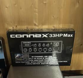 Cx33hpmax Connex Cx33hp Max 40-channel Am/fm Radio 10-meter Range 200 Watts