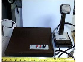 Ro14 Cpi Communications Desk Microphone Unit And Console. Stand