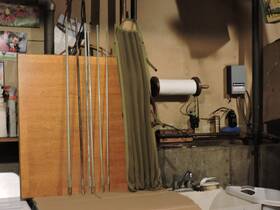 Bc-654 Crosley Military Antenna Rods And Assembly Case