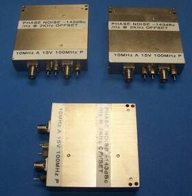 10-100-ref Cti 100mhz Plxo Osc. With 10mhz Input Ref. Phase Noise -150dbc/hz 2khz Offset