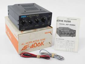 Af-406k Daiwa Ham Radio All-mode Active Filter Manual Box Excellent