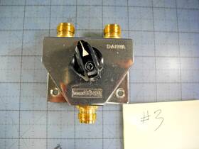 Cs-201gii Daiwa - 2-position Coax Switch Type N Female Connectors Free Ship