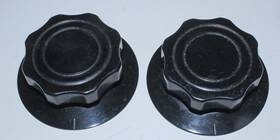 75a-1 Dakaware 4109 Pair Of Number 3 Inch Skirted Knob For Collins And More