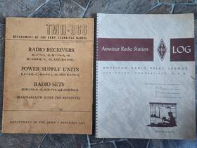 Tm11-866 Dept Of The Army 1948 Radio Rec Power Supply Tech Manual And Log 1972