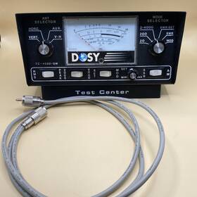 Tc4002sw Dosy 4000 Watt Large 4-1/2 Inch Test Meter Measures Antenna Swr Power New