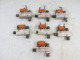 77-133 Dow-key Coaxial Relay P/n 12vdc Tnc F Connectors Lot Of 7