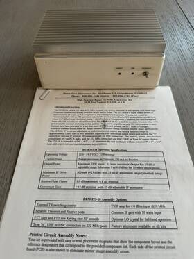 222-28 Down East Microwave Demi 222 Mhz Transverter 25w Output Amateur Radio