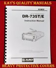 Dr-735t-e Alinco High Quality Instruction Manual Lb Paper Other Manuals