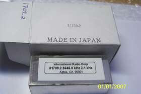 1709.2 Drake Filter For Tr7 R7 New 2.1 Khz 2100 Hz Ssb International Radio Inrad Tr7a