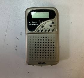 Car1002110 Drake Pll Digital Fm Receiver Gold Inch L1d