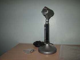 7b40 Dukane Vintage Model Microphone With Cord Untested Rare