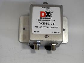 Dxe-sc-75 Dxe Dx Engineering 2-port Splitter-combiners For Multiple Receivers/ants