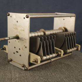 152-517-3 E F Johnson Variable Capacitor 230 Pf .165 Inch Gap 5500 Volts Ham Tuners