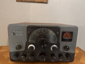 240-161 Ef Johnson Vintage 1950s E.f. Viking Ranger Tube Ham Radio Transmitter Read