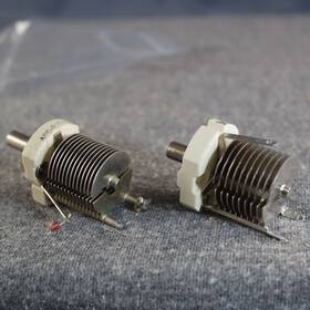 4-105 Ef Johnson 50j12 And Hammarlund Ceramic Variable Capacitors 2-54 Pico Farad #8