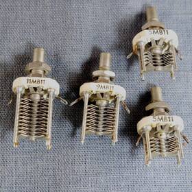 7481115-2 Ef Johnson Set Of Five Variable Capacitors 7 To 42 Pico-farad #5