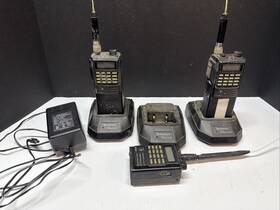 Xr-hl83 Ef Johnson Xr-hl93 Viking Receiver Lot - Parts Or Repair Sold As Is