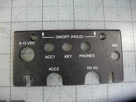 E100400ss Elecraft Original Kx3 Left Side Panel