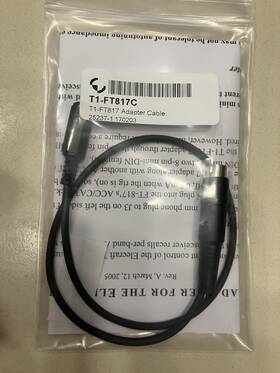 T1-ft817c Elecraft Remote Control Cable Adaptor T1 Antenna Tuner To Yaesu Ft-817