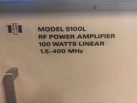 468309 Electronics Navigation Industries Eni 5100l Rf Amplifier 1.5 Mhz To 400 100w