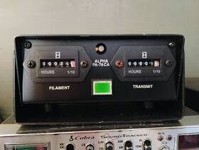 Pa-76-ca Eto Alpha Filament / Plate On Hour Meter For 76a Others