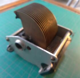 25-620 Fada Ra 830-mp Pf 2 Kv Variable Capacitor For Hf Tuners - Radio