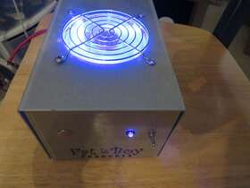2-2879 Fatboy Hg Blue Fan Ham Radio Amplifier