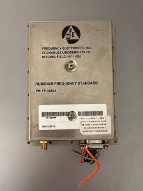 Fe5680a Fei 929101496120 Rubidium Oscillator Output 10mhz 1pps 15v