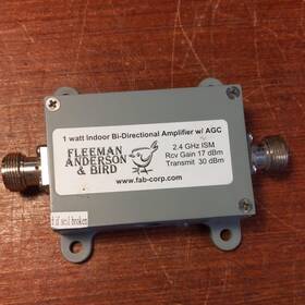 2400-1.0w Fleeman Anderson Bird 1w Bi-directional Amplifier Agc 2.4 Ghz