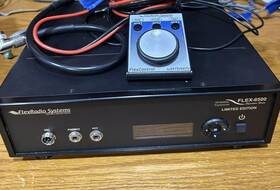 6500le Flex Hf Transceiver Ham Radio Manuals Usb Tuning Knob Original Box