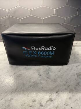 Flex-6600m Flexradio Hf/50mhz Sdr Transceiver With Protective Cover Excellent Cond
