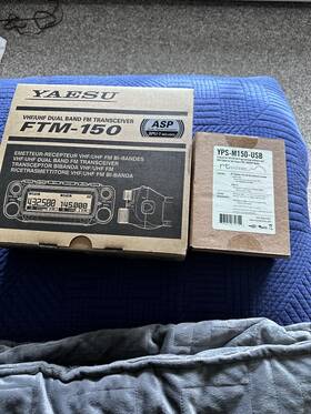 Ftm-150r For Yaesu 726146091022 With Asp Vhf/uhf Transceiver Software / Cable And More