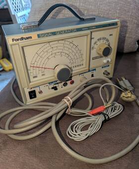 100khz-150 Fordham Fg202 Rare Signal Generator Mhz Sg-490 Radio Tester Works