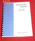 Ftdx-505 Yaesu Instruction Manual On