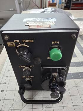 Gables Engineering G-308-1 Hf-1 Cw Phone Control Panel Ham Radio - Avionics