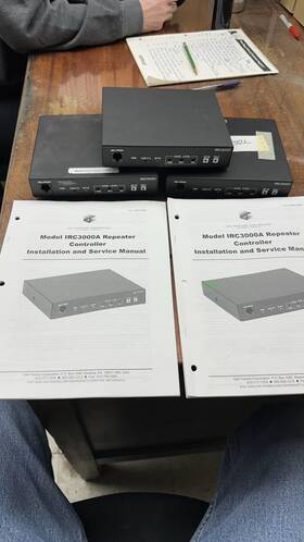 Irc3000a Gai-tronics Repeater Controllers Lot Of 3