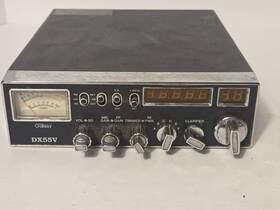 Dx55v Galaxy Vintage Mobile Ham Radio Transceiver Black Am Fm Made In Malaysia