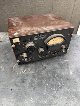 1231-a General Radio Company Type Tuned Amplifier And Null Detector Untested