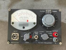 1243-a General Radio Company Type Tuned Amplifier And Null Detector