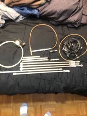874-lk20l General Radio Lot 874- Lal Line Lk Adjustable Atenuator 1000 P-10 Test Loop 20cm