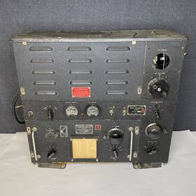Bc-191-f General Electric Co. Signal Corps Radio Hf Transmitter Vacuum Tube Vt-4c Vt-25 - Untested
