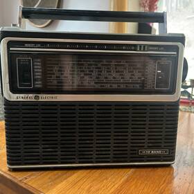 P7-2970b General Electric Inch 10 Multiband Receiver Radio Vtg Sw Shortwave Am/fm